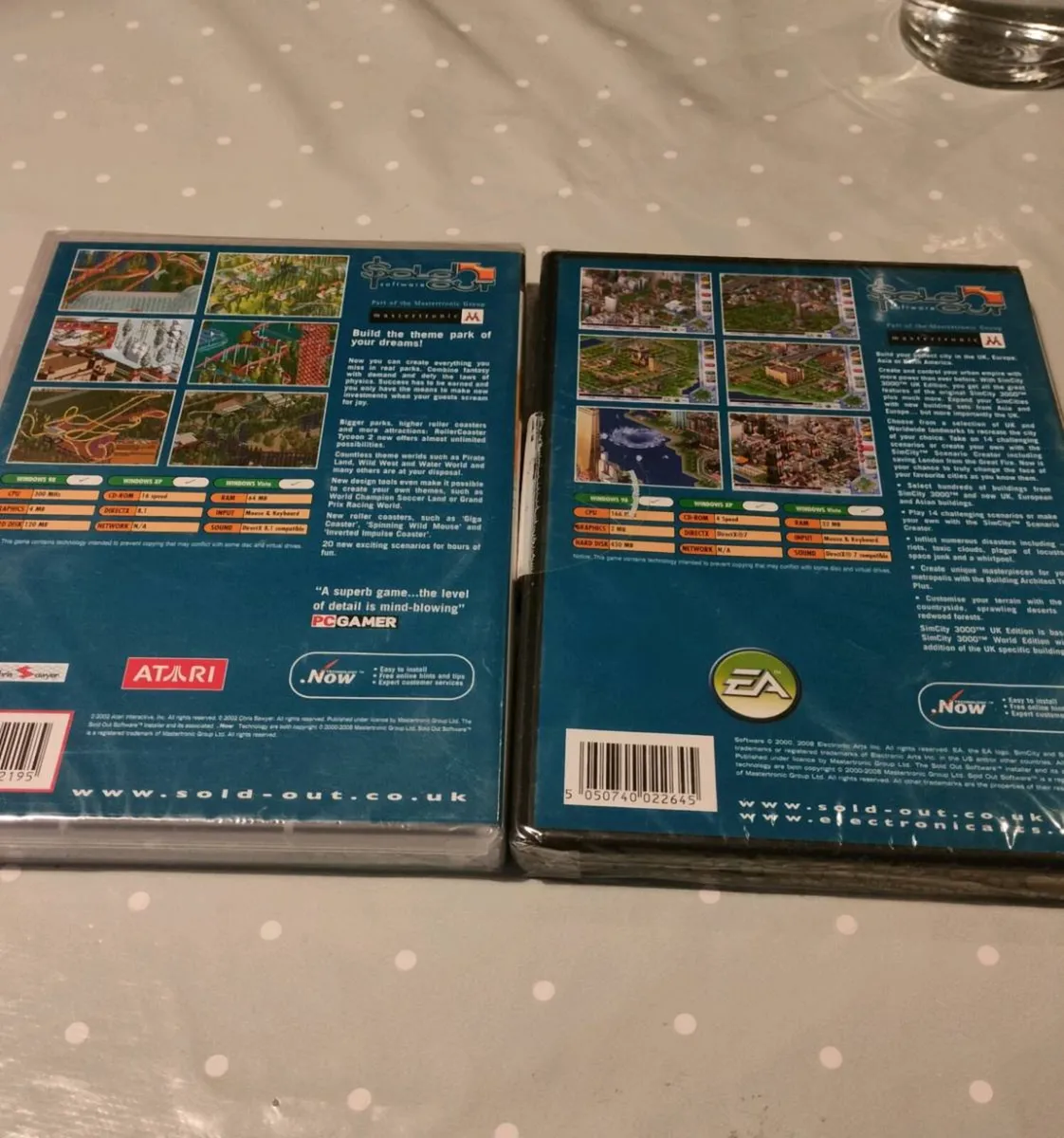 2 PC CD rom vintage Games. New in packaging.
both - Image 3