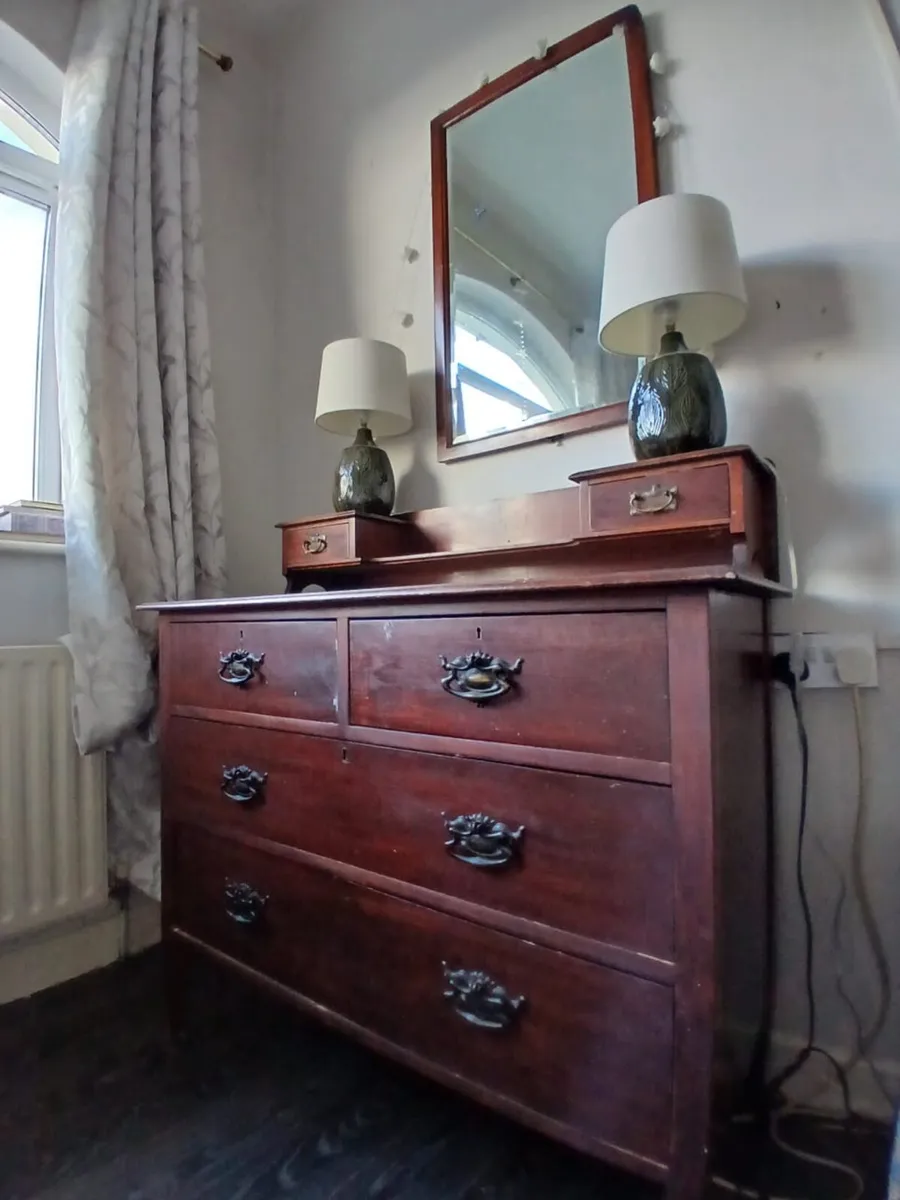 Dressing Table and Mirror - Image 2