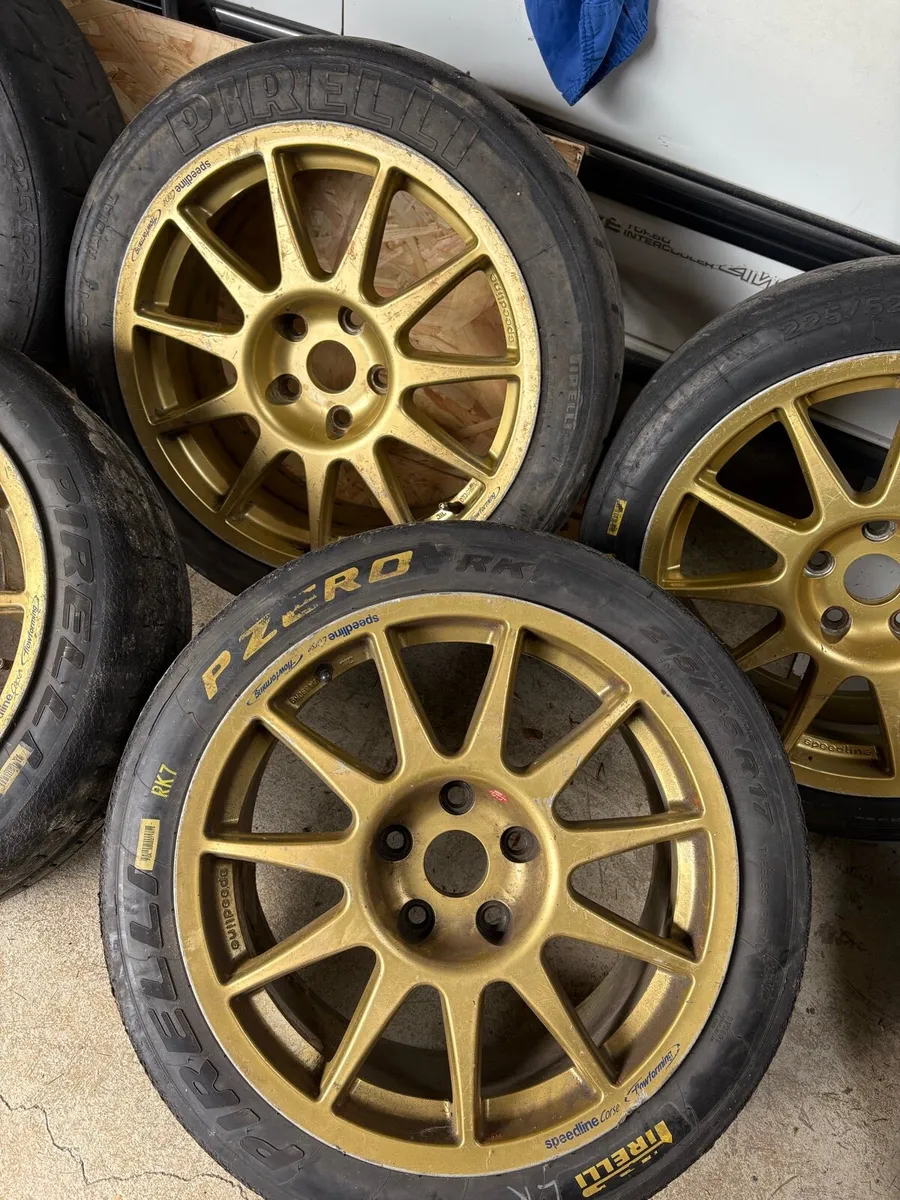 Subaru wheels & rally tyres - Image 3