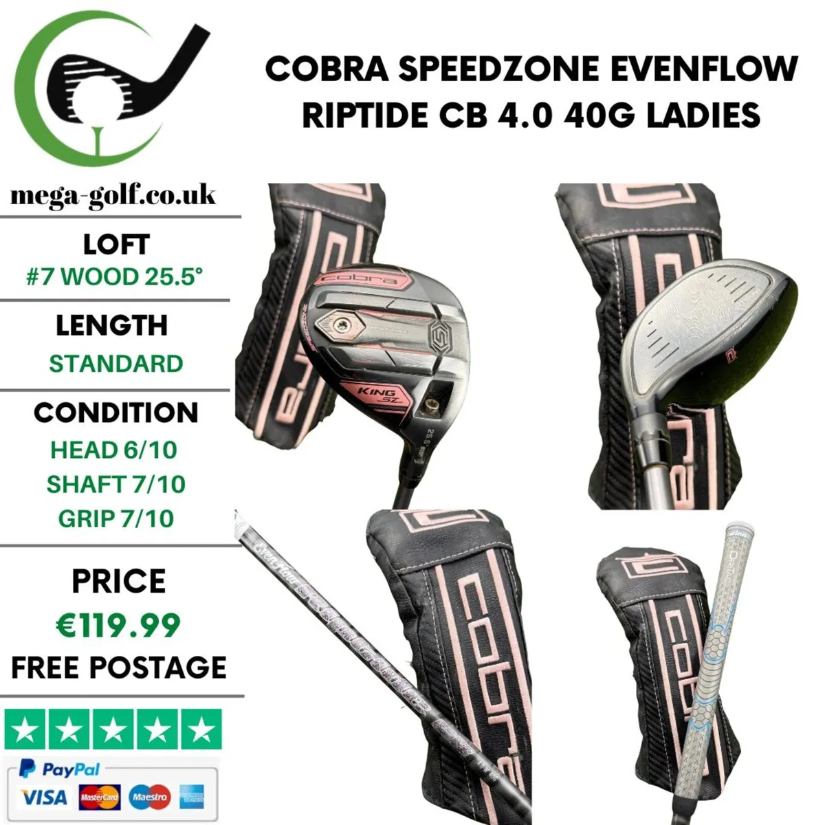 Cobra Speedzone #7 Wood 25.5° / Ladies - Image 1