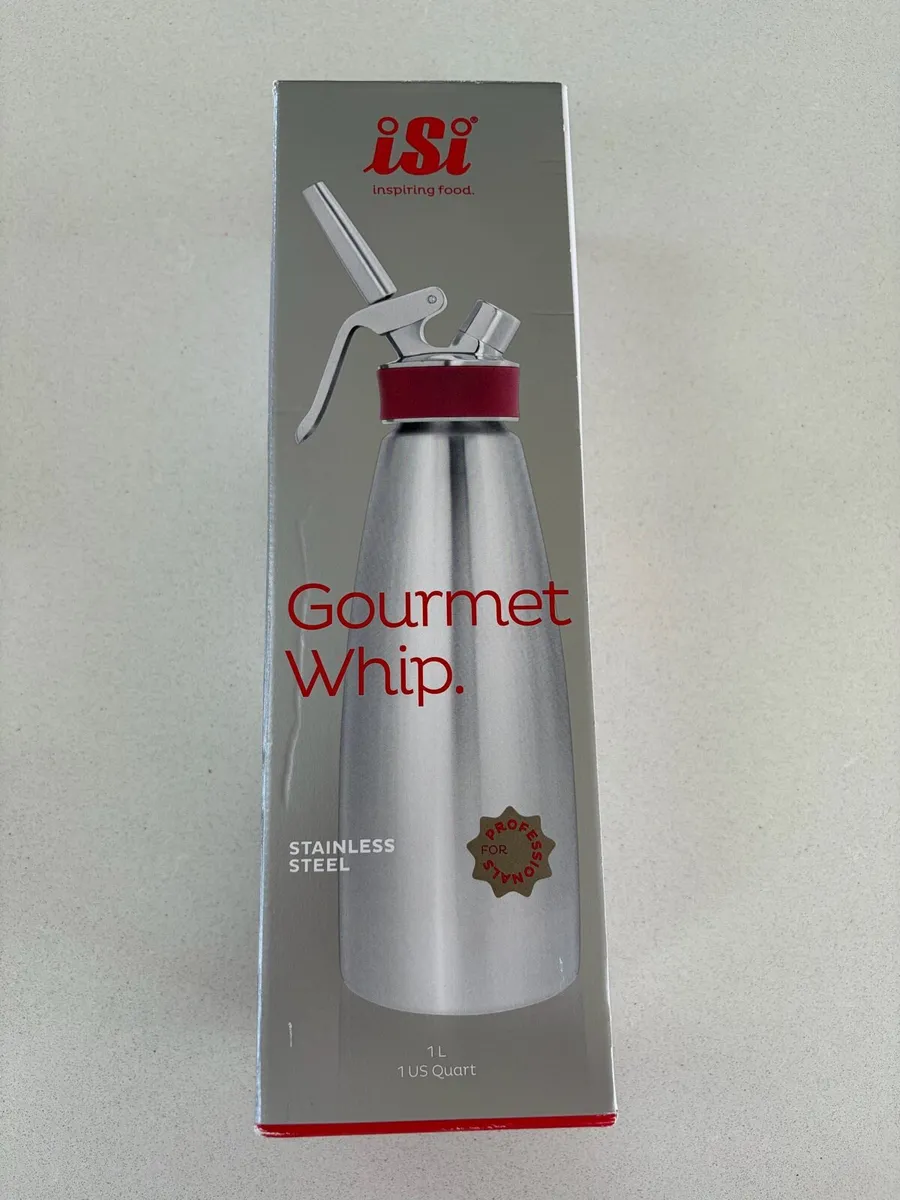 Brand New ISI GOURMET WHIP + 50 Gourmet Chargers - Image 1
