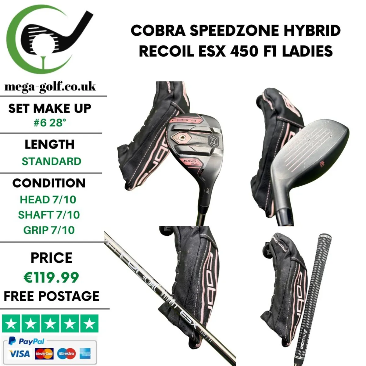 Cobra Speedzone Hybrid / #6 28° / Ladies - Image 1