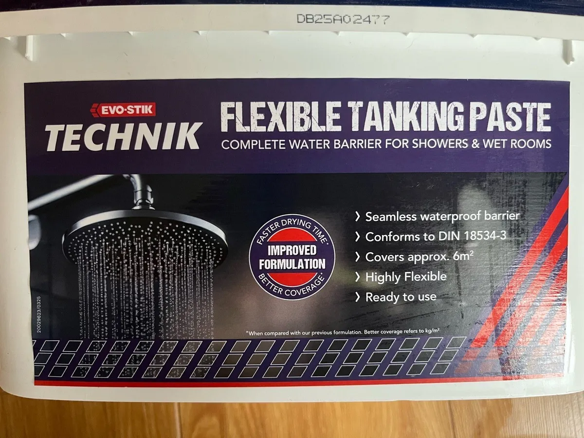 Evo-Stik Technik Flexible Tanking System Paste 6kg - Image 2
