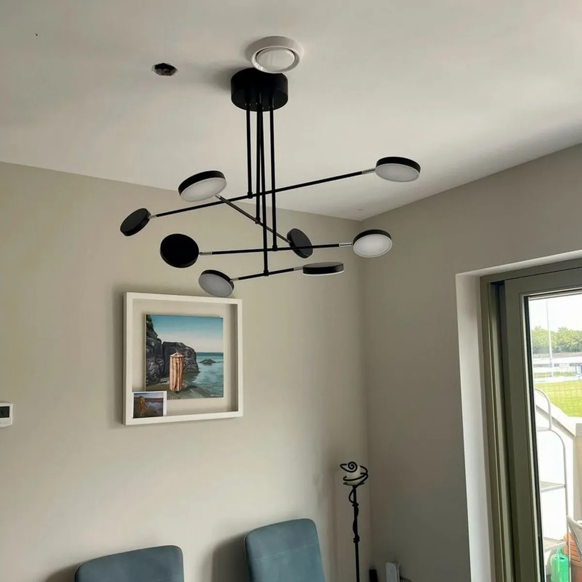 Feature LED 8 Spotlight Ceiling Lamp - Image 1