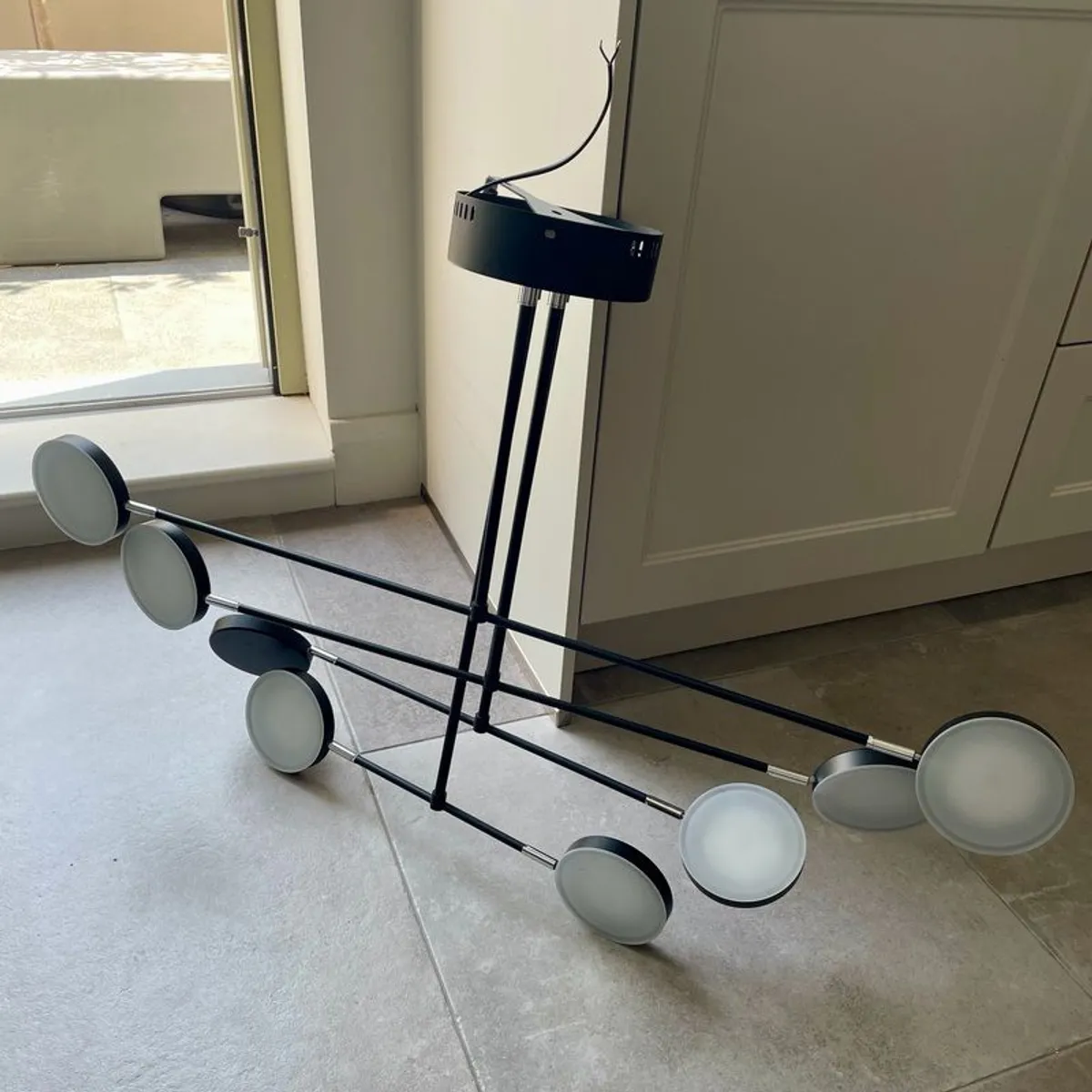 Feature LED 8 Spotlight Ceiling Lamp - Image 2