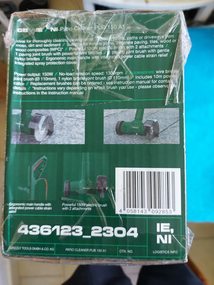 Parkside Patio Cleaner PUB 150 A1 Grout Brush - Image 3
