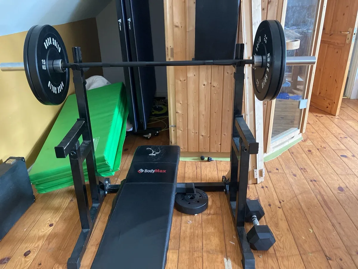 Weights bench press dumbbells - Image 1