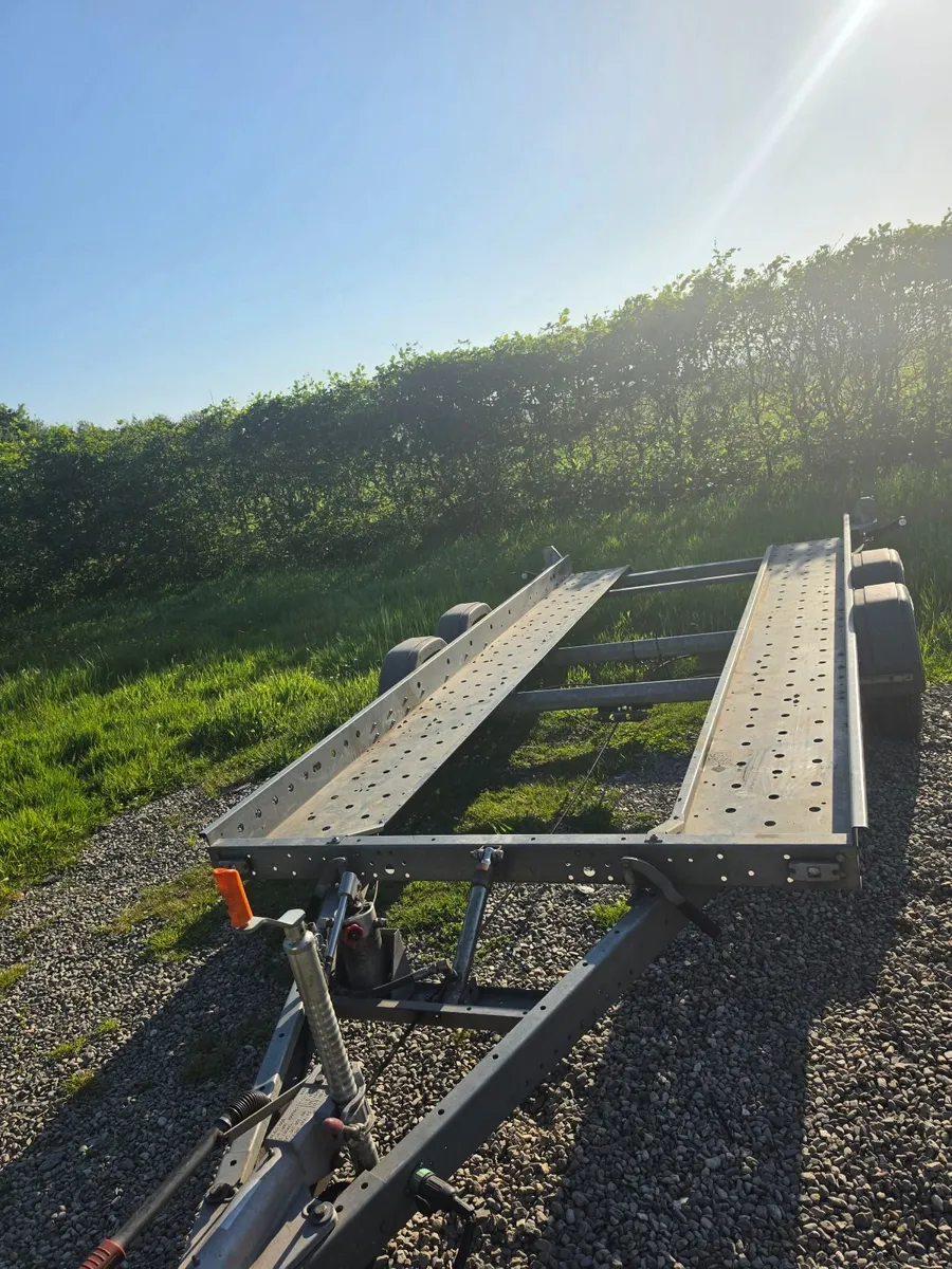Woodford tilt bed car transporter trailer - Image 2