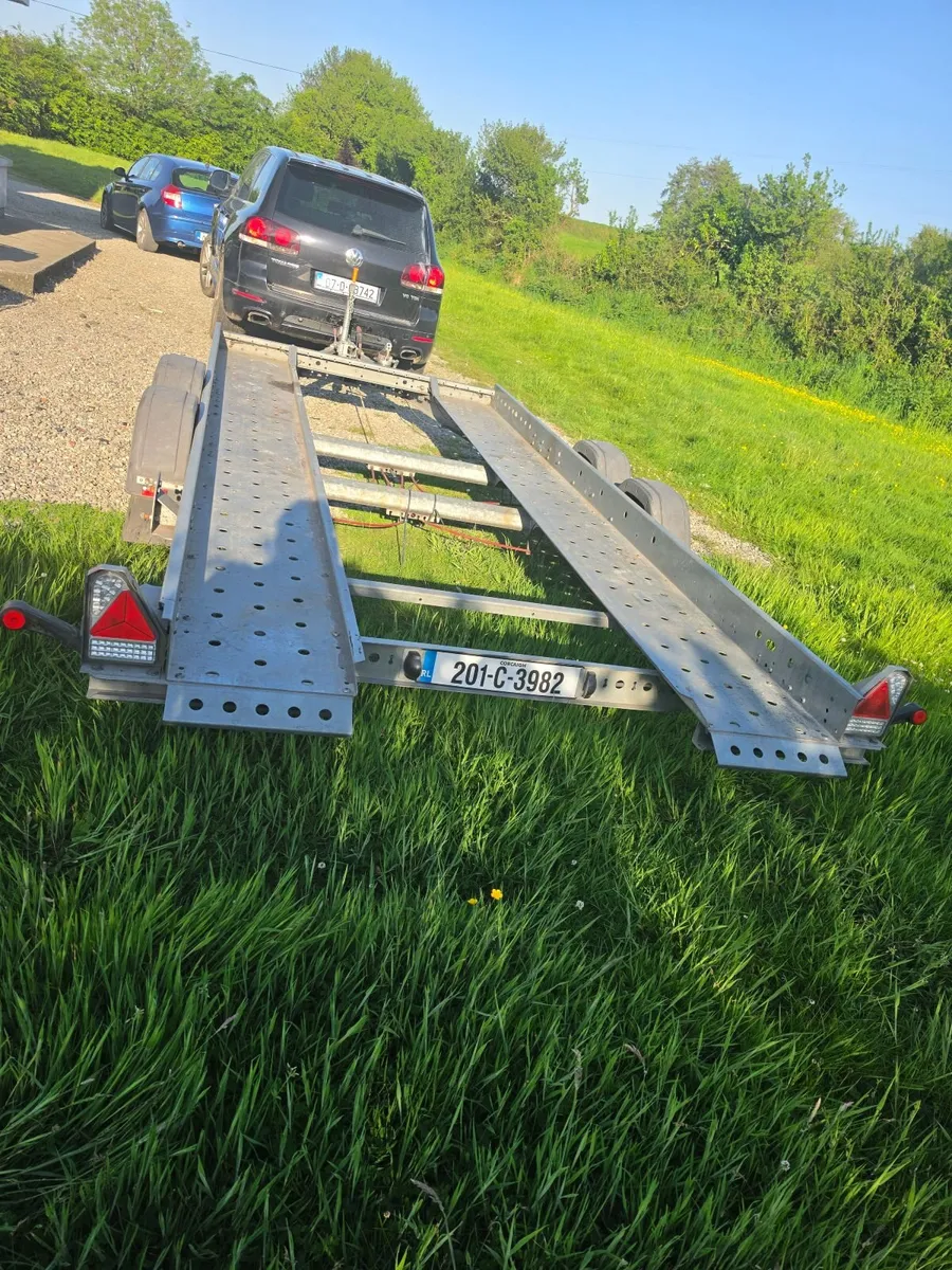 Woodford tilt bed car transporter trailer - Image 4