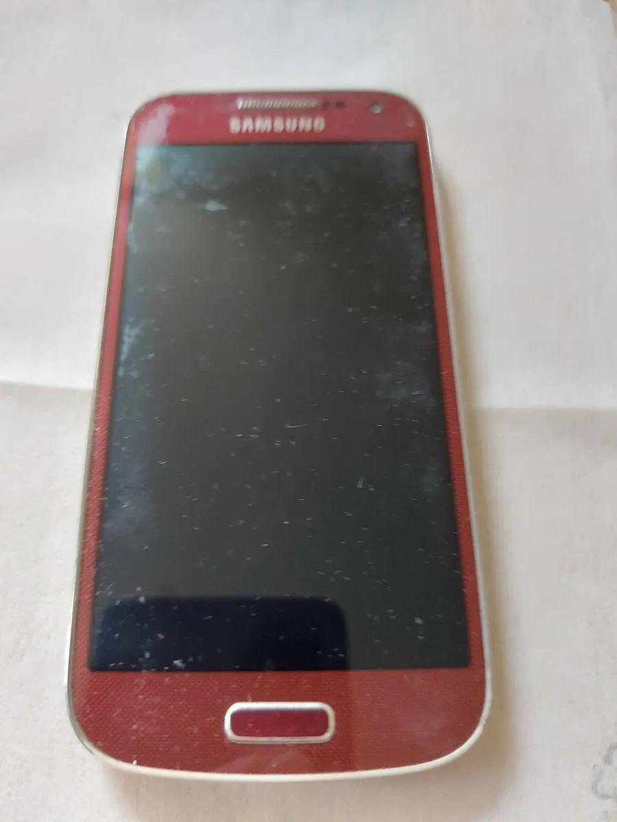 Samsung Galaxy S4 Mini, GT-I9195, 8GB, RED - Image 4