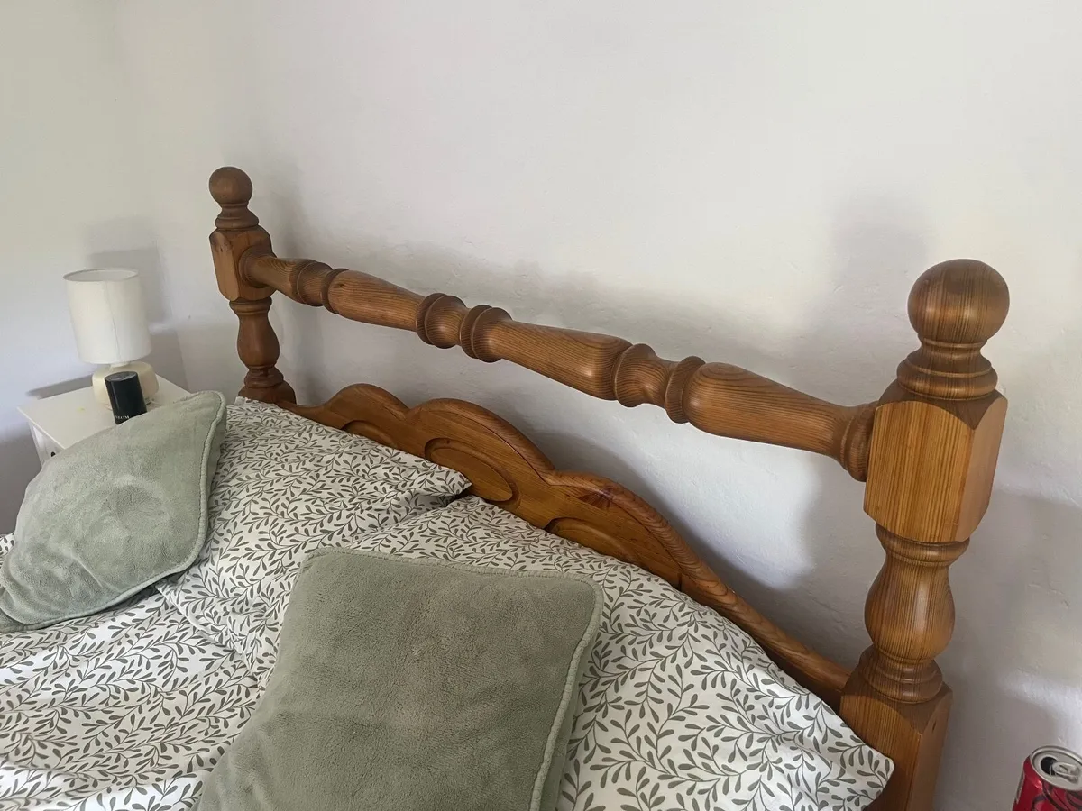 Solid wood Bed Frame - Image 1