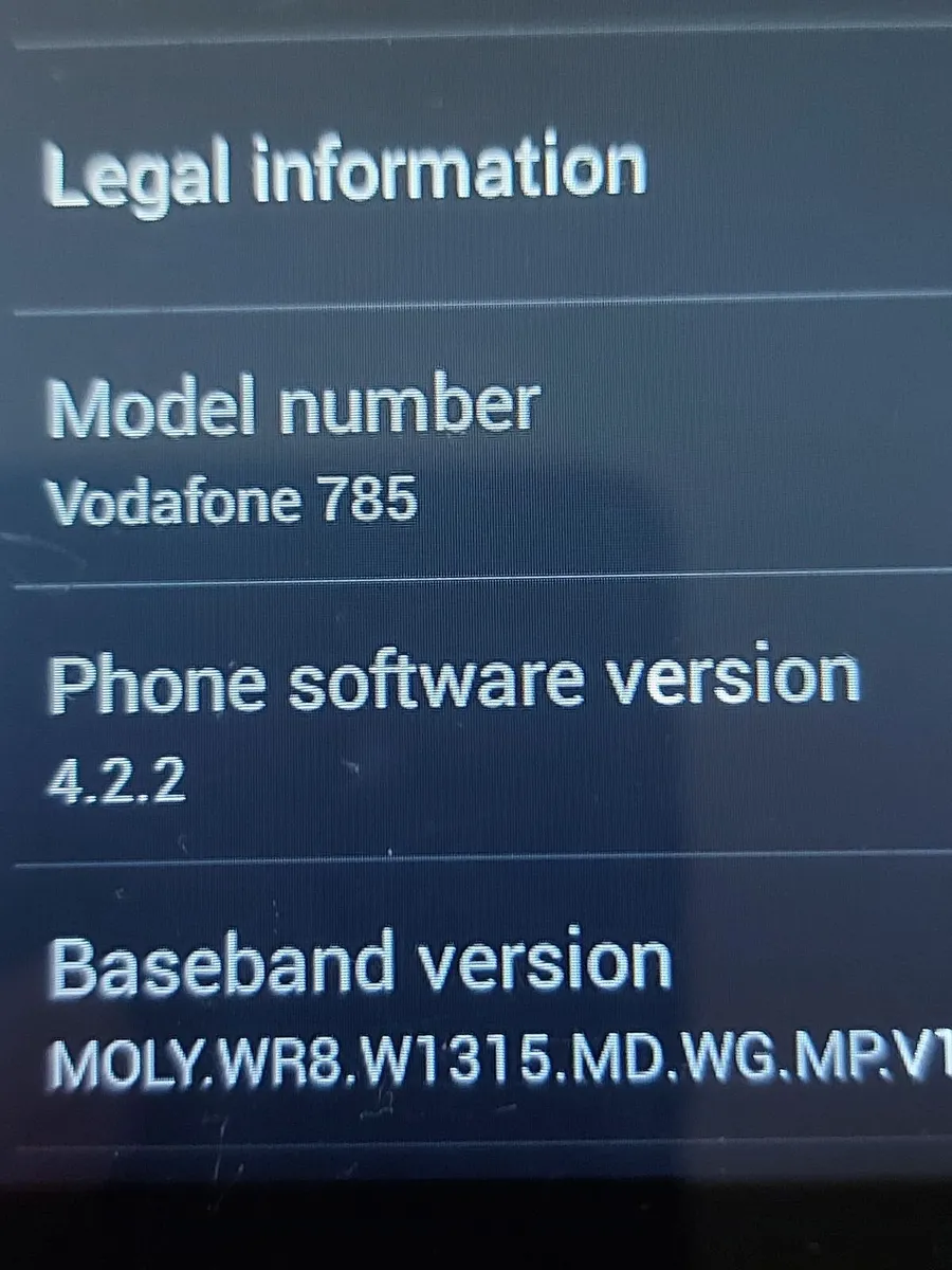 Vodafone 785, 4GB, in excellent condition - Image 4