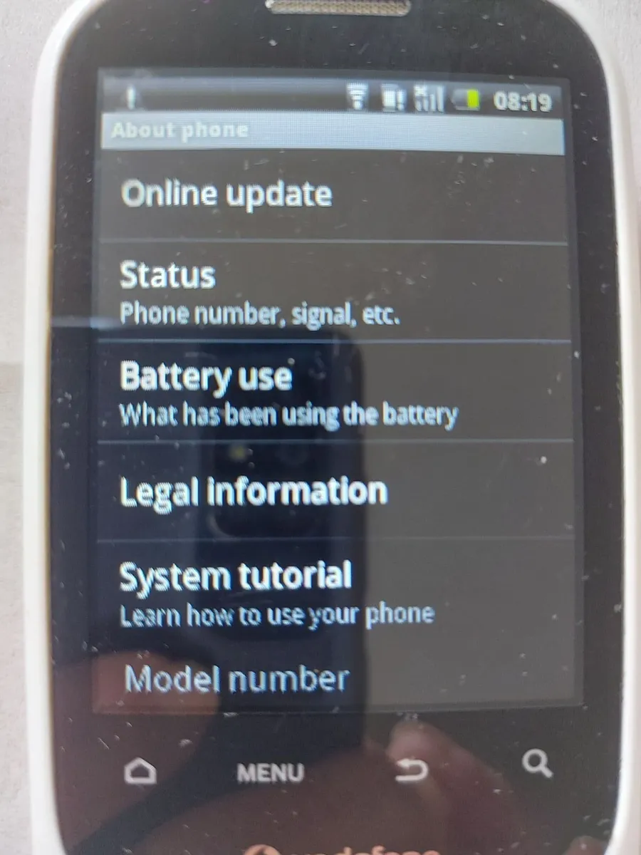 Vodafone 858, vintage retro mobile phone in excell - Image 3
