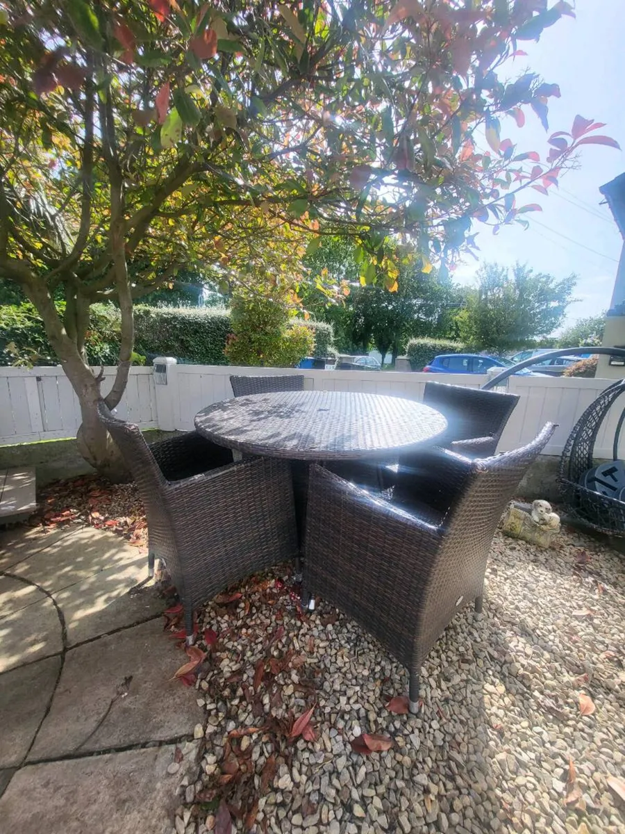 Garden table and chairs - Image 2