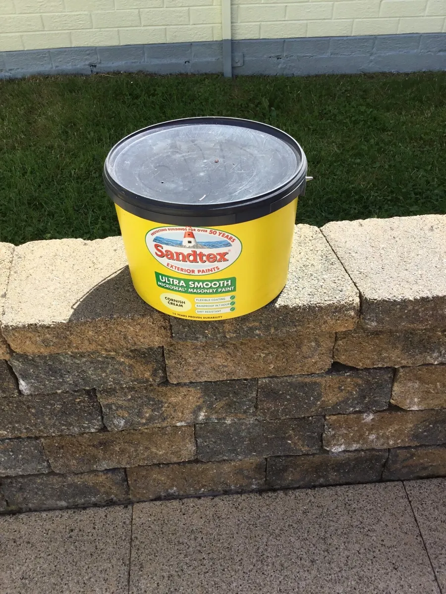 Sandtex Ultra Smooth 10 litres, Cornish Cream - Image 2