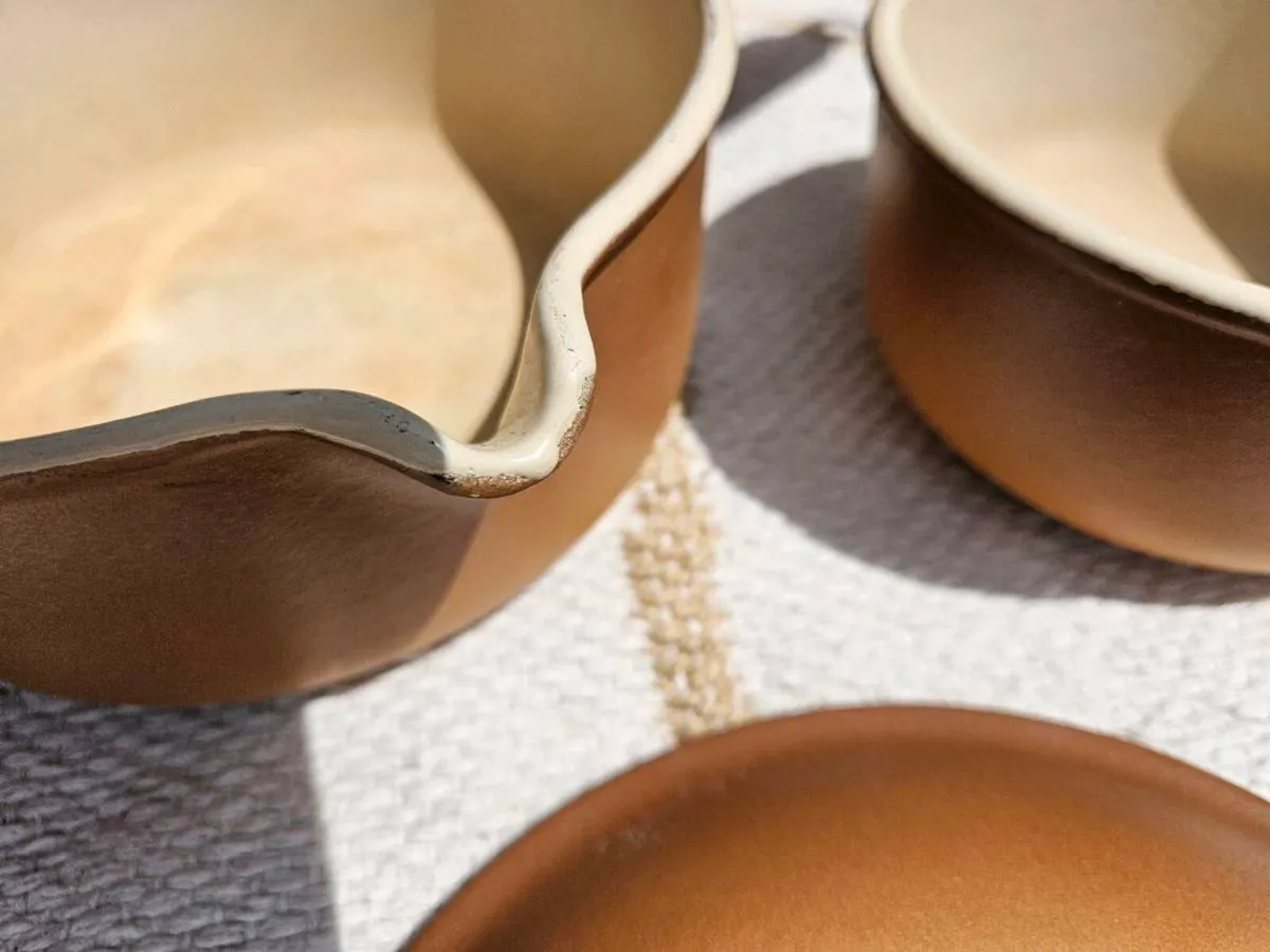3 Vintage Le Creuset Pots - Nationwide Delivery - Image 3