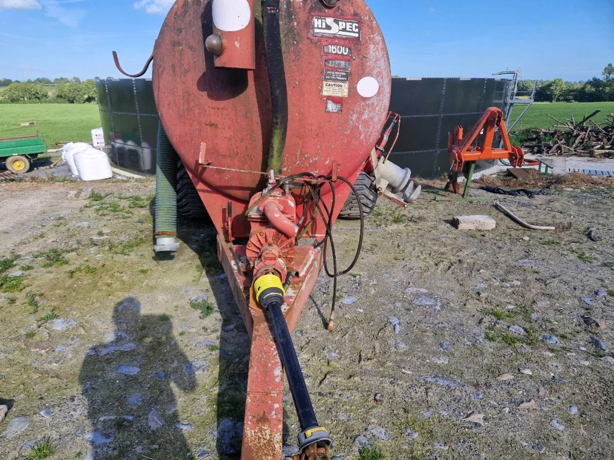 1600 gal Hi Spec tanker - Image 2