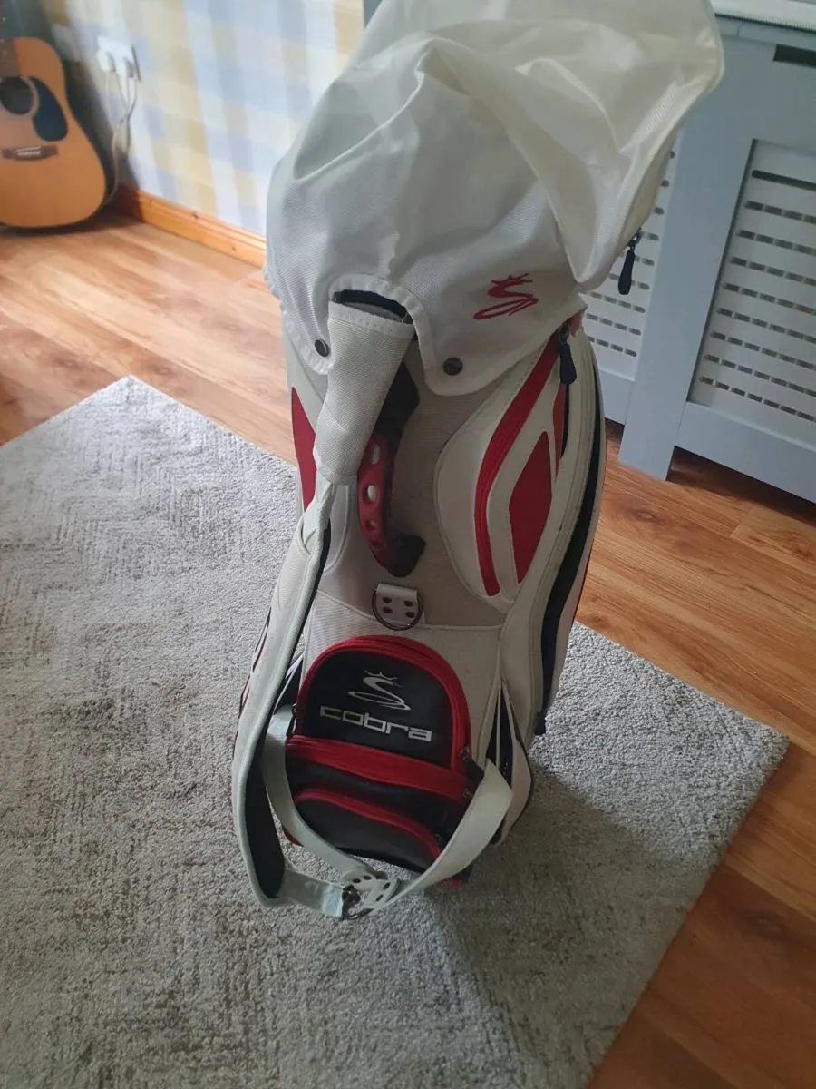 As new tour cobra leather cart bag - Image 2