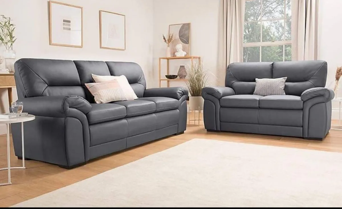 Brand new leather sofa