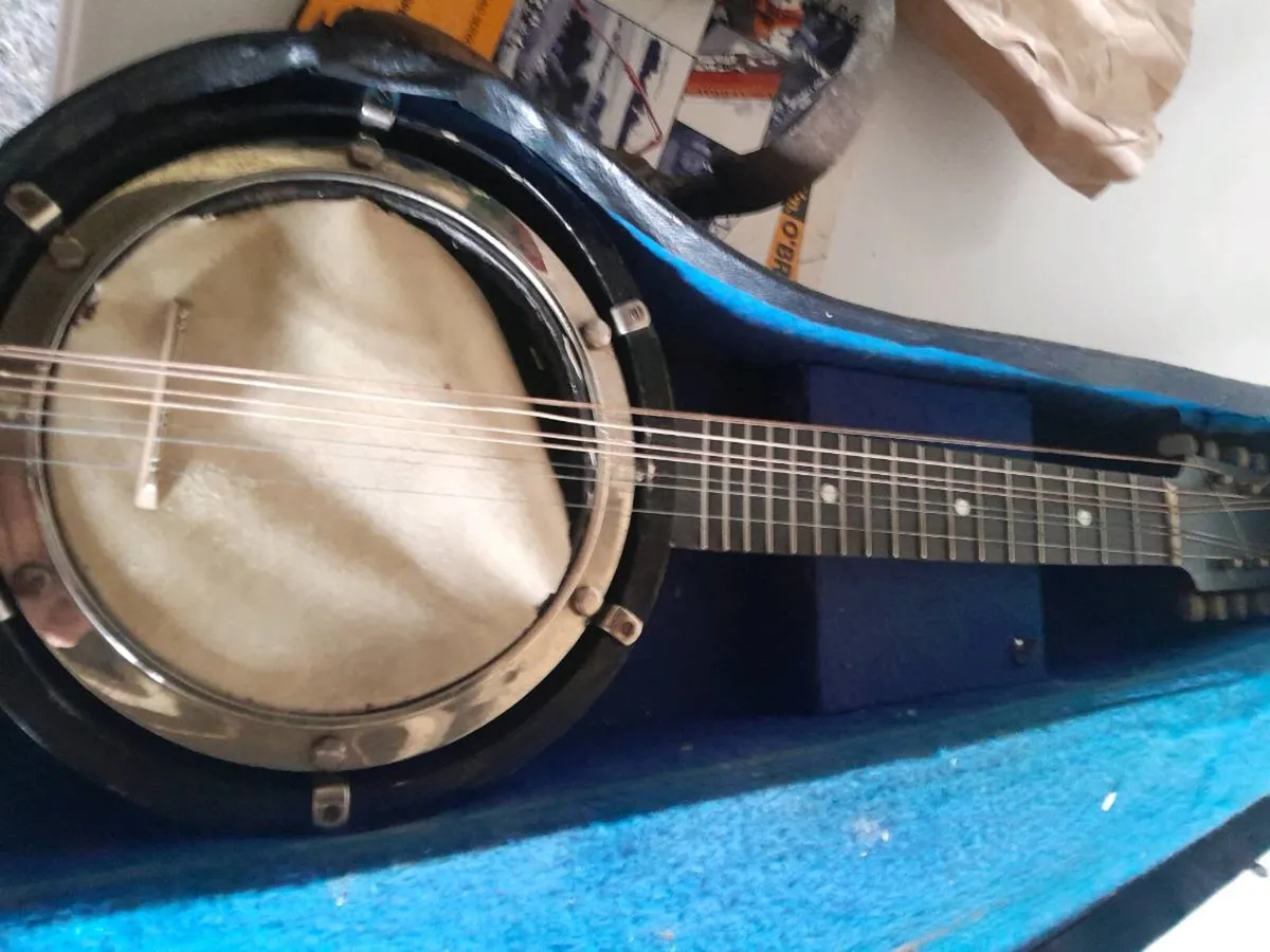 Vintage  reliance bango mandolin - Image 2