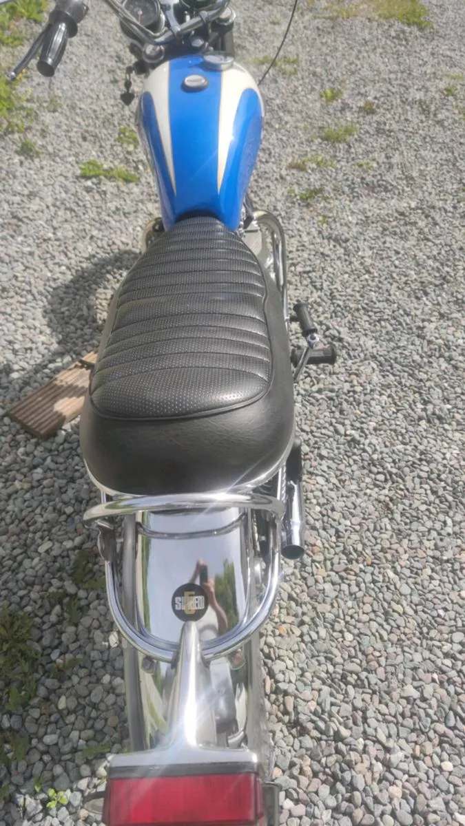 Triumph Tiger TR7VR 750 Oil  in frame - Image 4