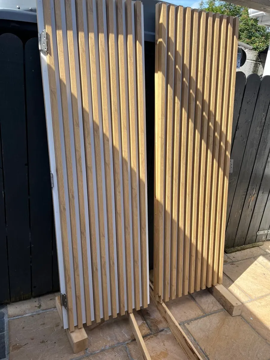 Solid wood panel doors - Image 1