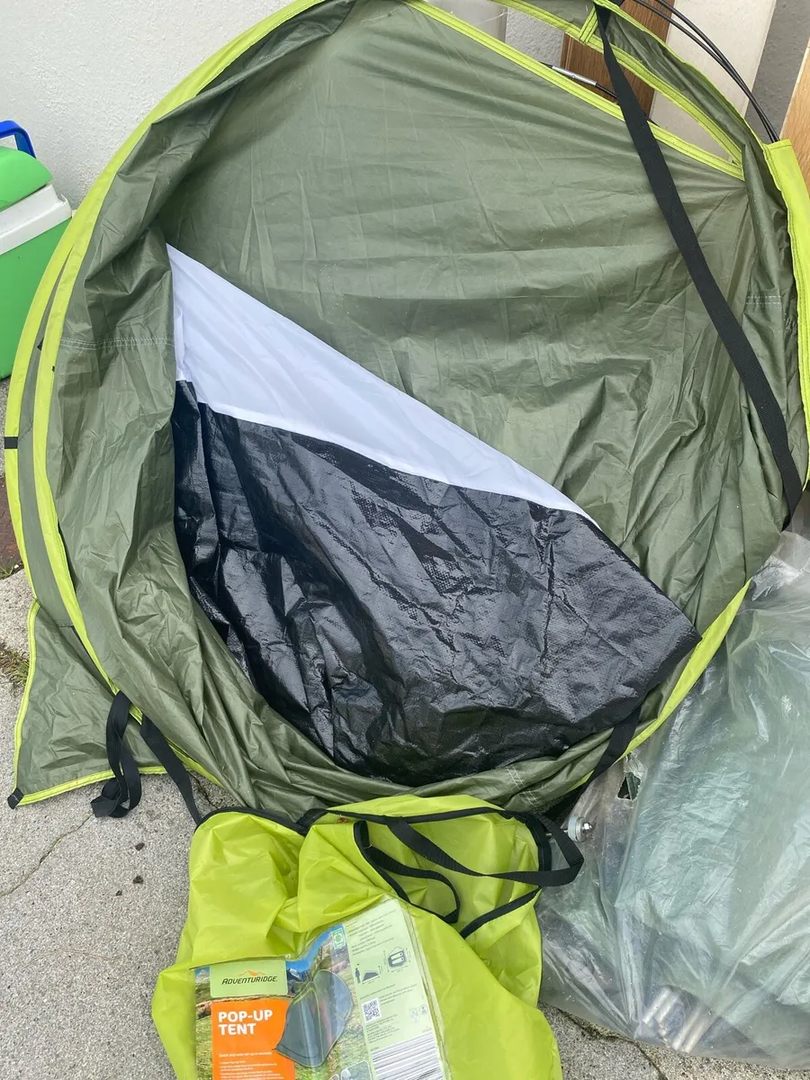 adventureidge pop up tent never used only for asse - Image 2