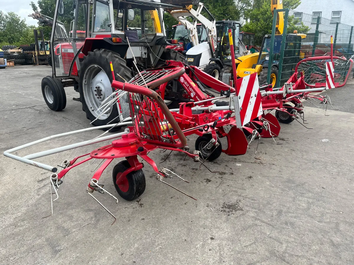 Lely lotus stabilo 4 star tedder - Image 2
