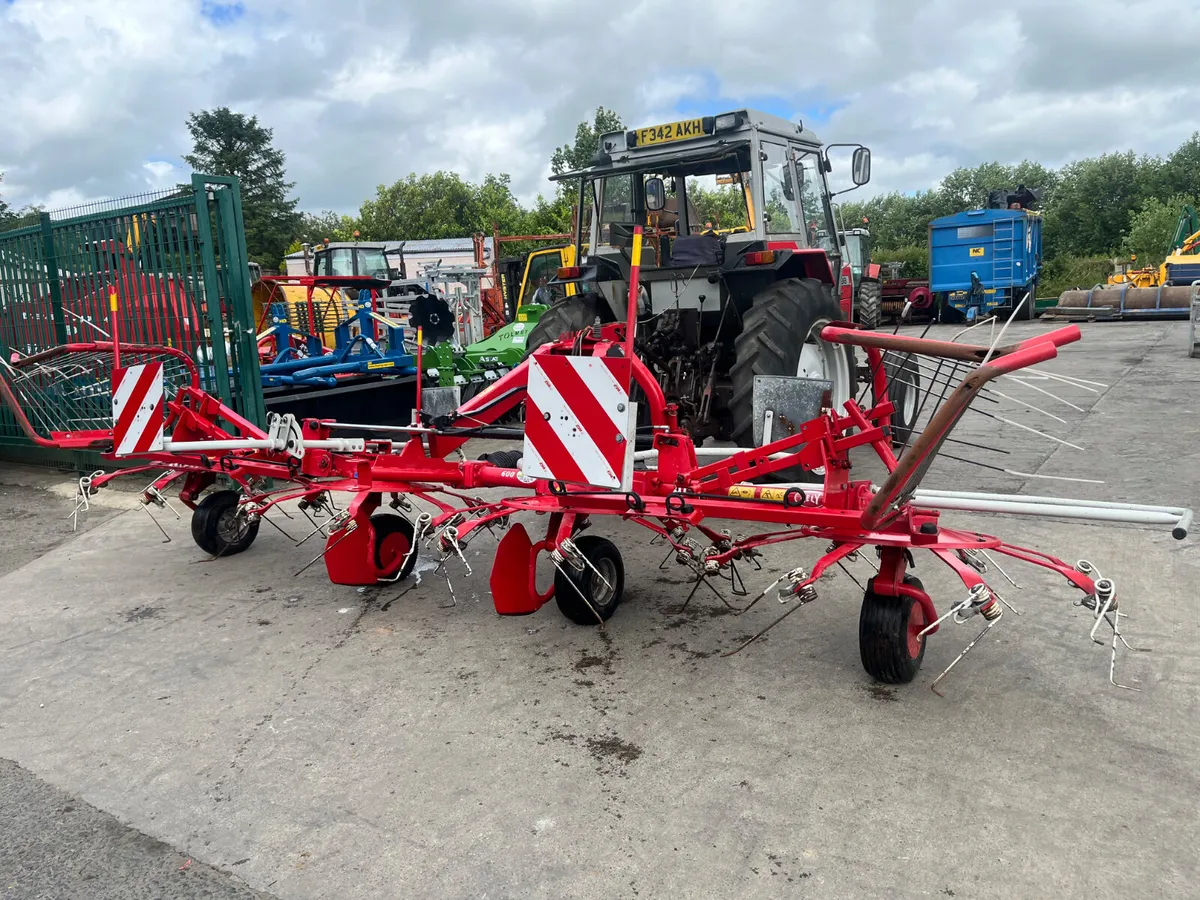 Lely lotus stabilo 4 star tedder - Image 4
