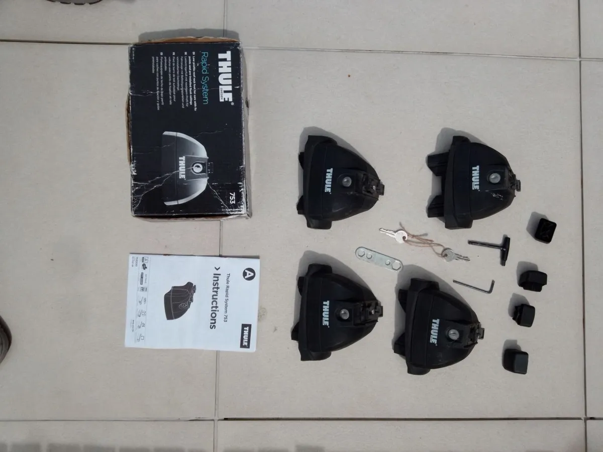 Thule roof bar fittings for BMW 520 kit 753 withou