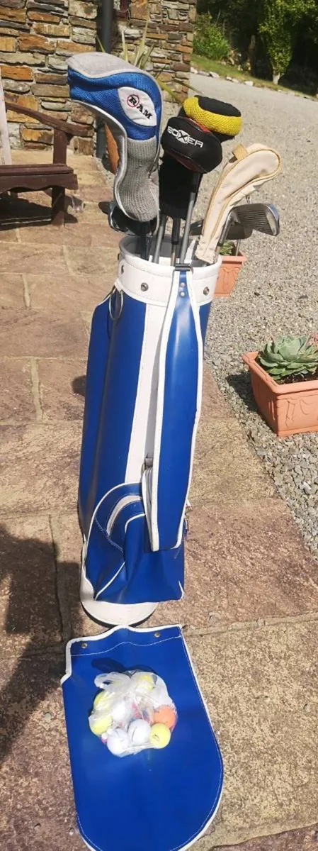 Ladies Starter Set, 4 woods, 7 irons putter & bag - Image 2