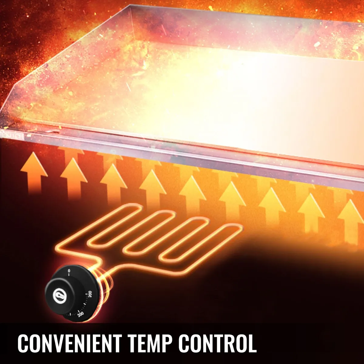Commercial 3kW Electric Griddle Cooking Hotplate - Image 4