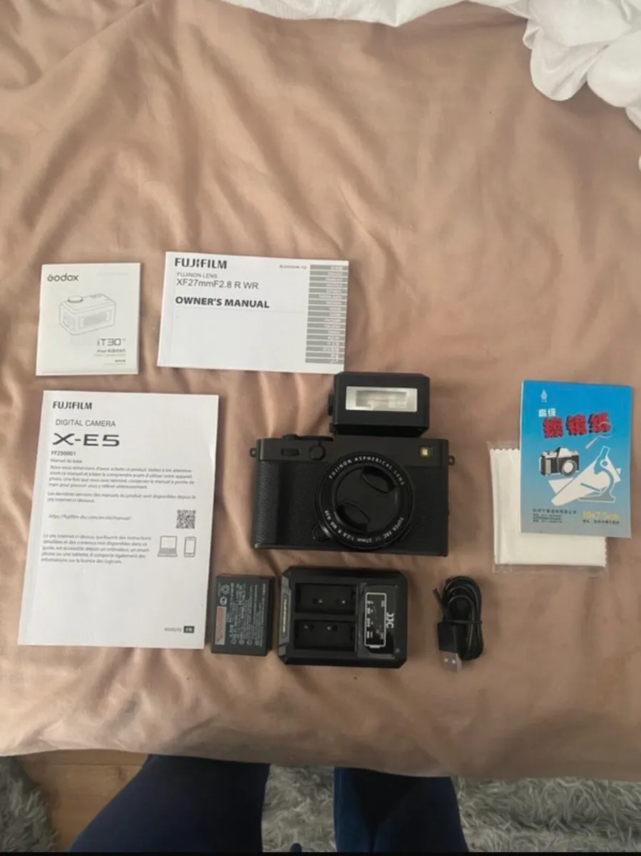 Fujifilm X-E5 Digital Camera and Flash - Image 1