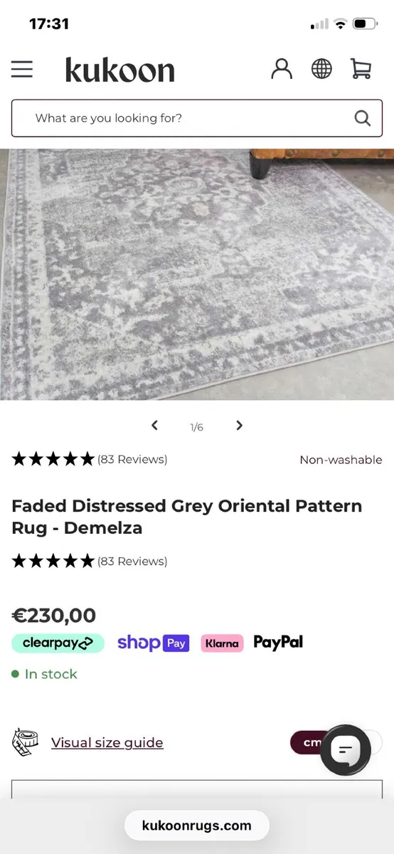 Brand new Kokoon rug - Image 1