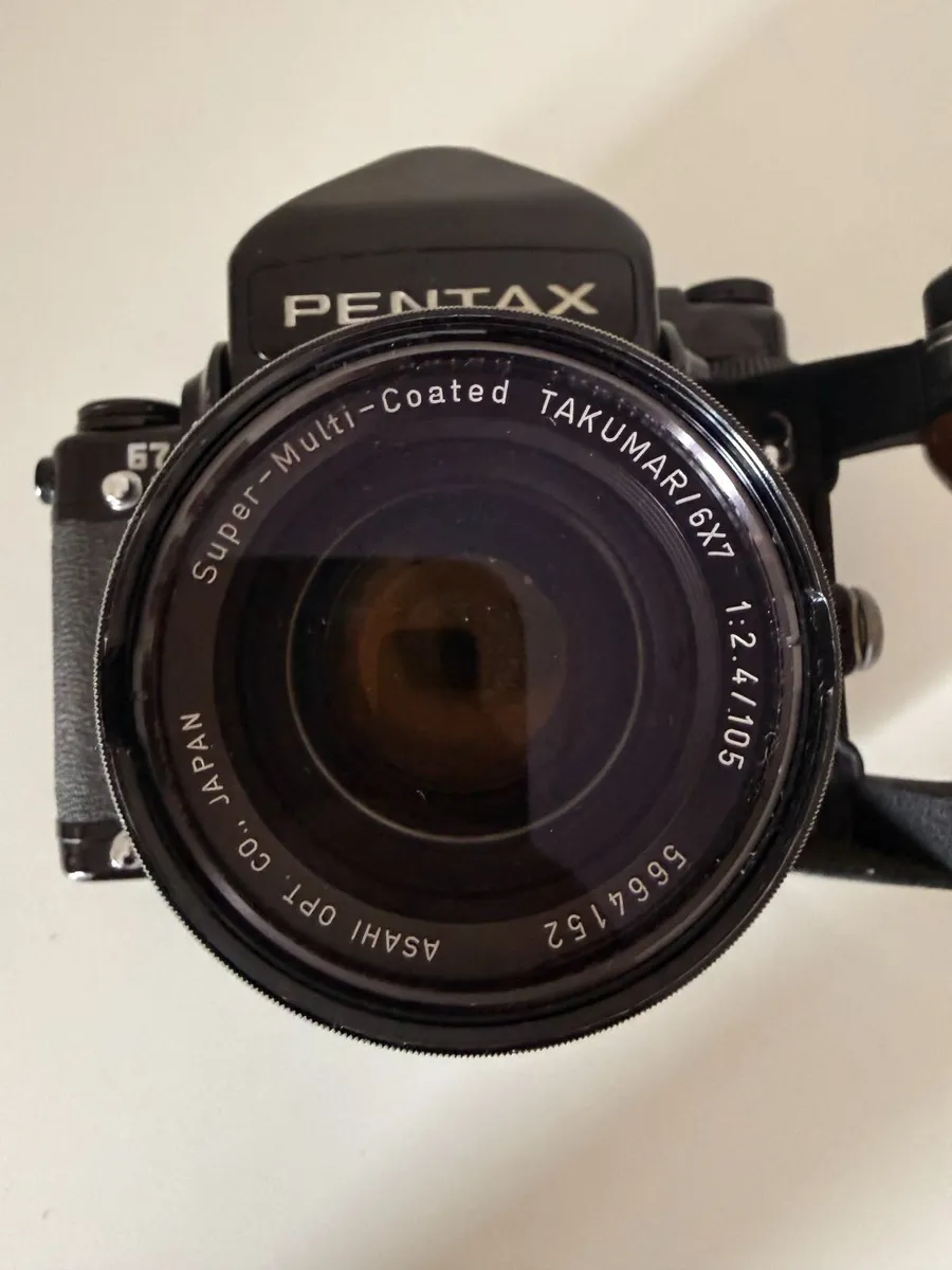 Pentax 67 Late Model W/ Smc Takumar 105mm F/2.4 Le - Image 2