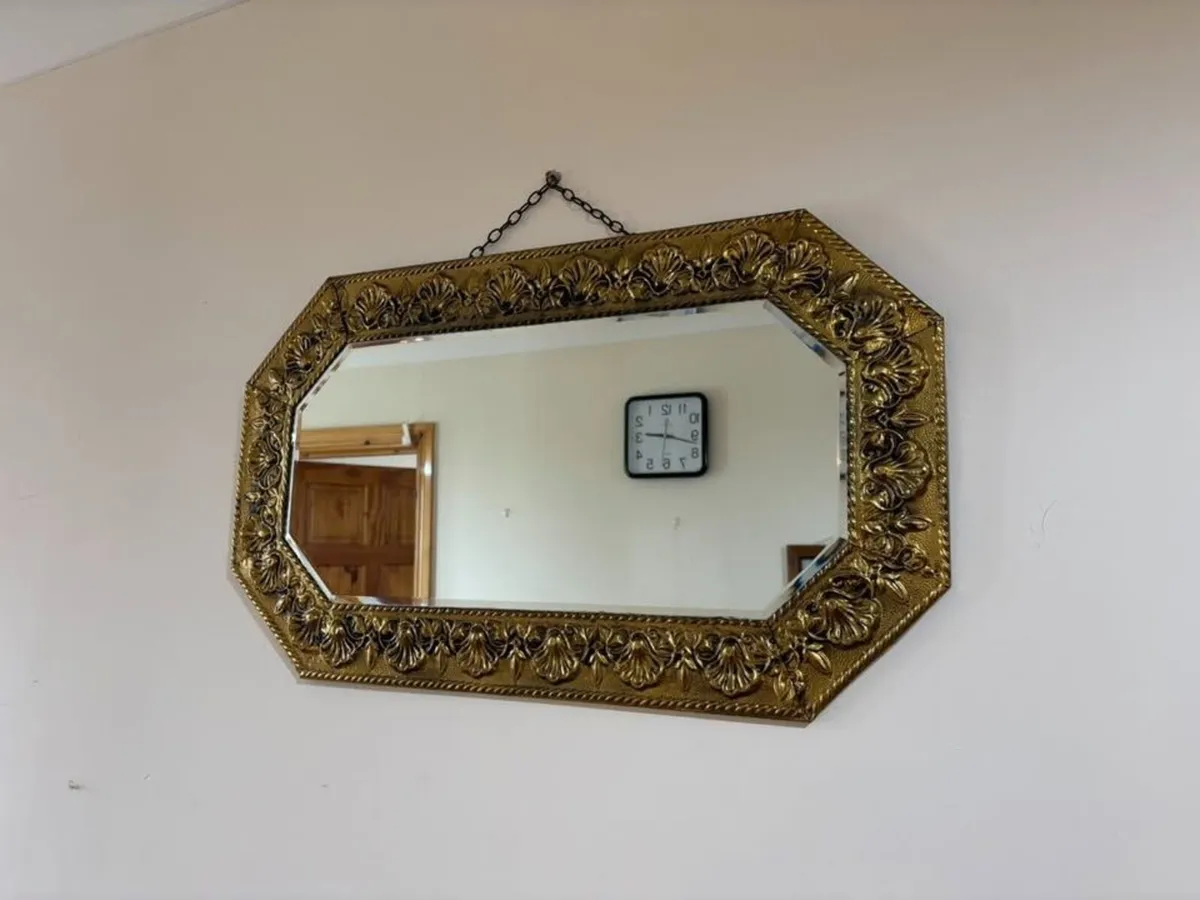 Ornate Gold Wall Mirror - Image 2
