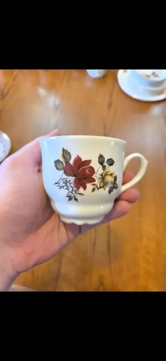 Selection of Vintage Fine Bone China Pieces - Image 3
