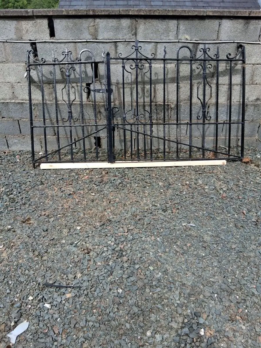 Wrought Iron Entrance Gates - Image 1