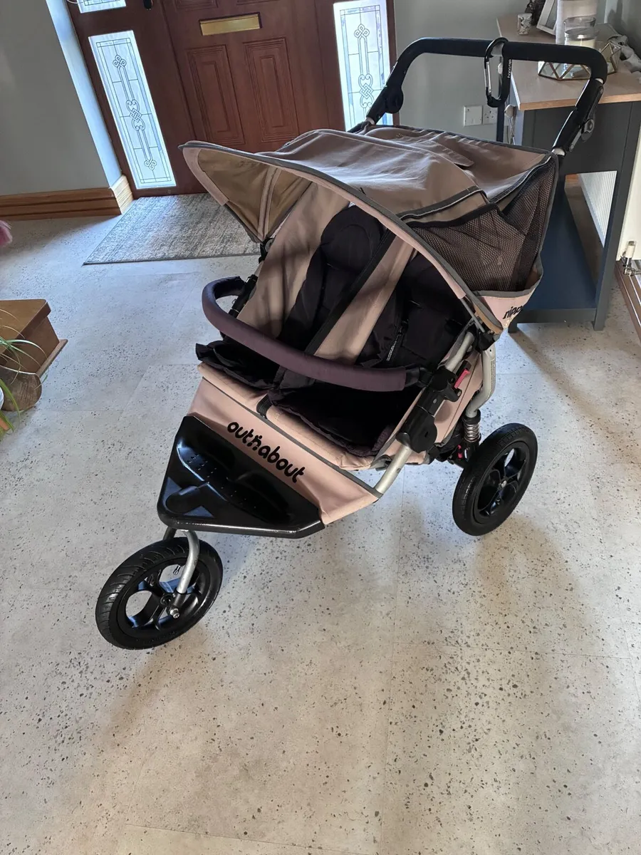 Out n about double buggy 360 nipper - Image 1
