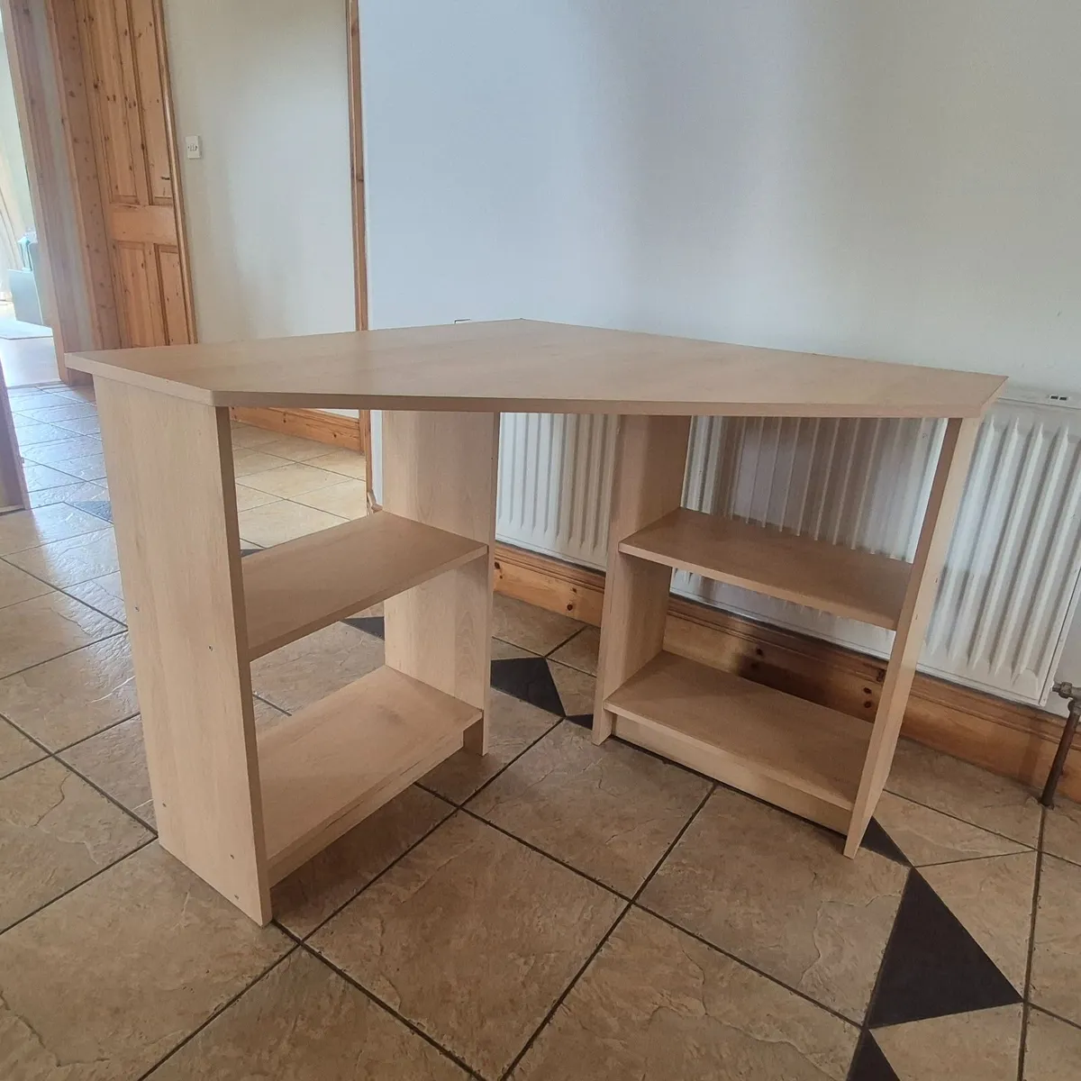 Beech effect corner Desk - Image 3