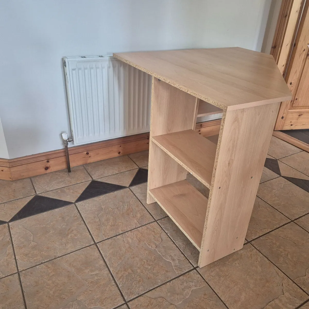Beech effect corner Desk - Image 4