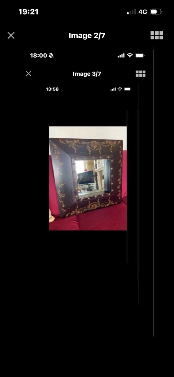 Unique Handcrafted Mirror - Image 1