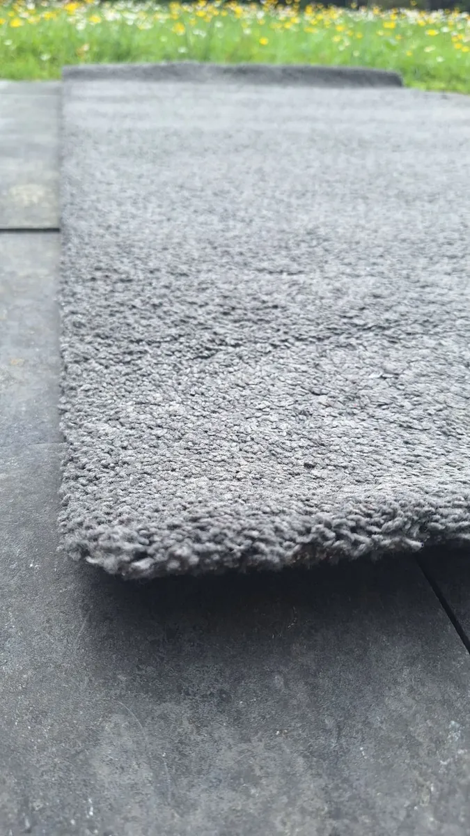 FREE: IKEA ADUM Grey Rug (80x150 cm) - Good - Image 2