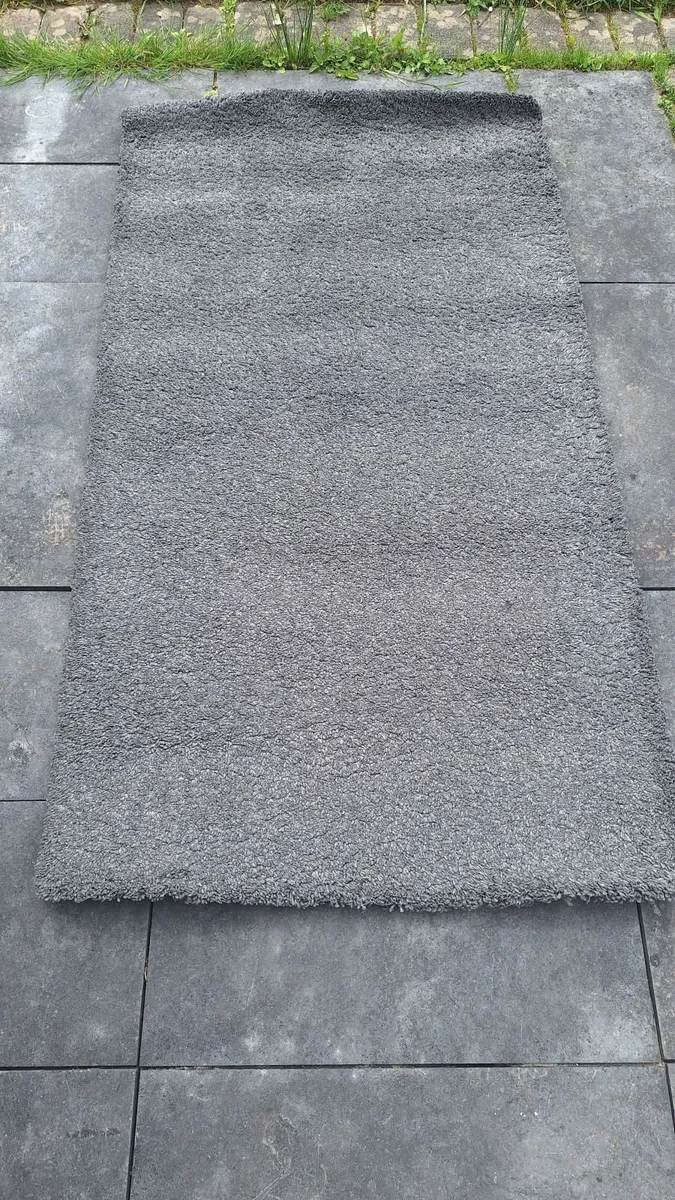 FREE: IKEA ADUM Grey Rug (80x150 cm) - Good - Image 1