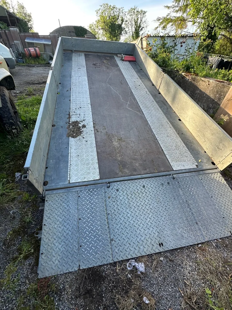 Ifor Williams tiltbed trailer - Image 2