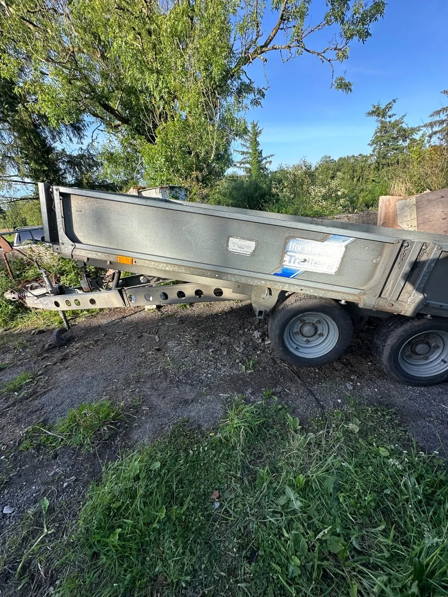 Ifor Williams tiltbed trailer - Image 4