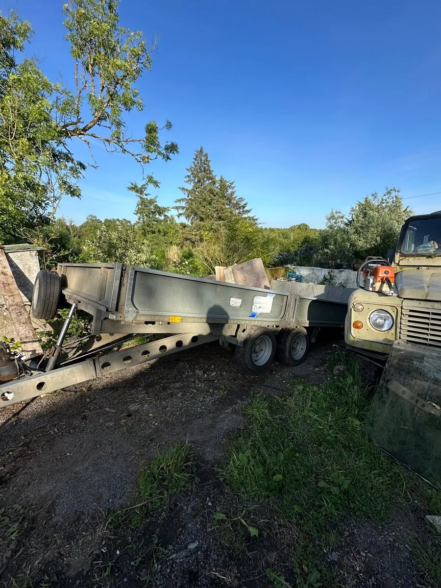 Ifor Williams tiltbed trailer - Image 1