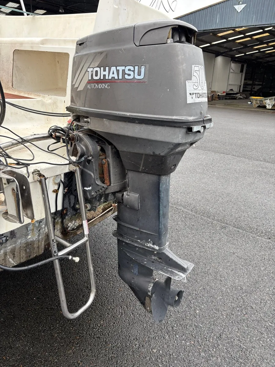 50hp Tohatsu Outboard Engine - Image 1