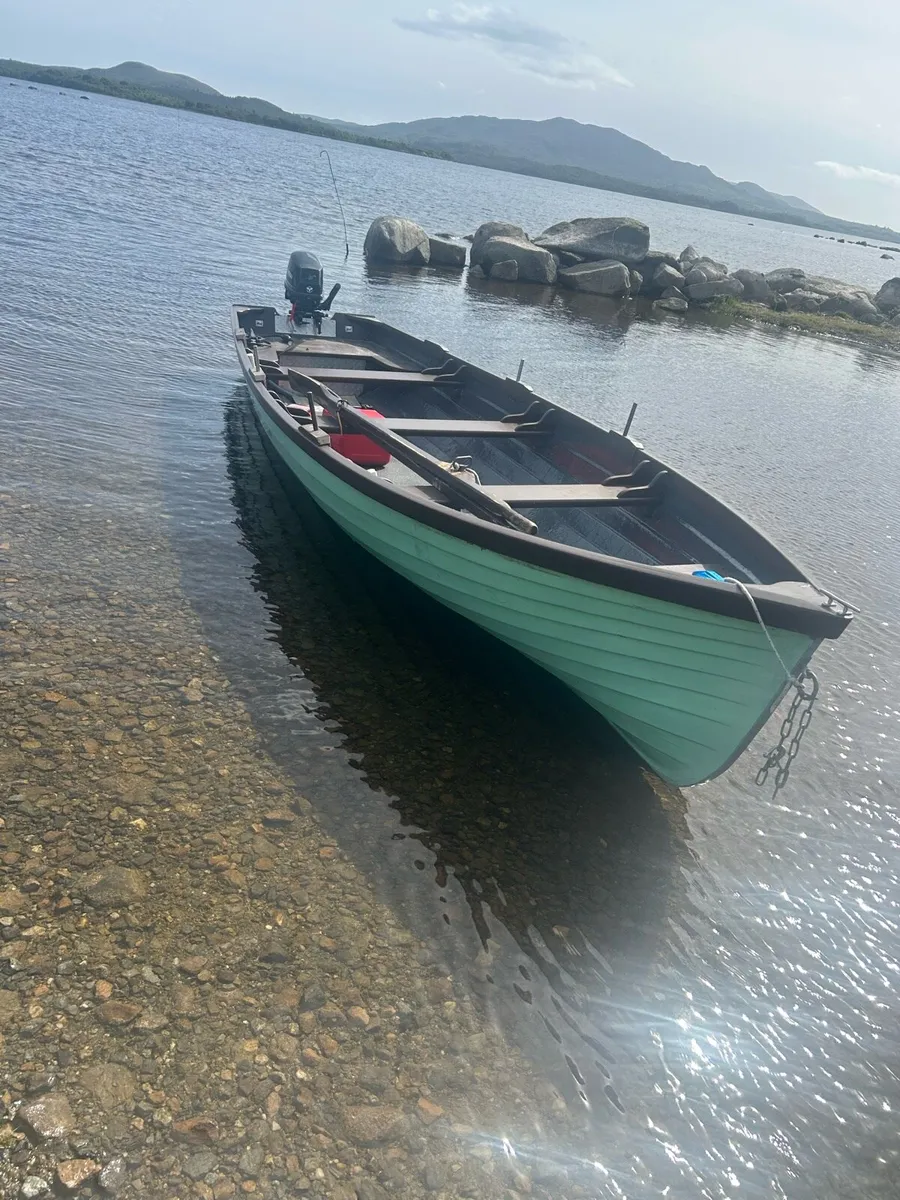 19ft McAlinden lake boat and Snipe Trailer - Image 3