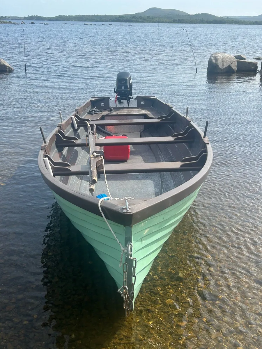 19ft McAlinden lake boat and Snipe Trailer - Image 4